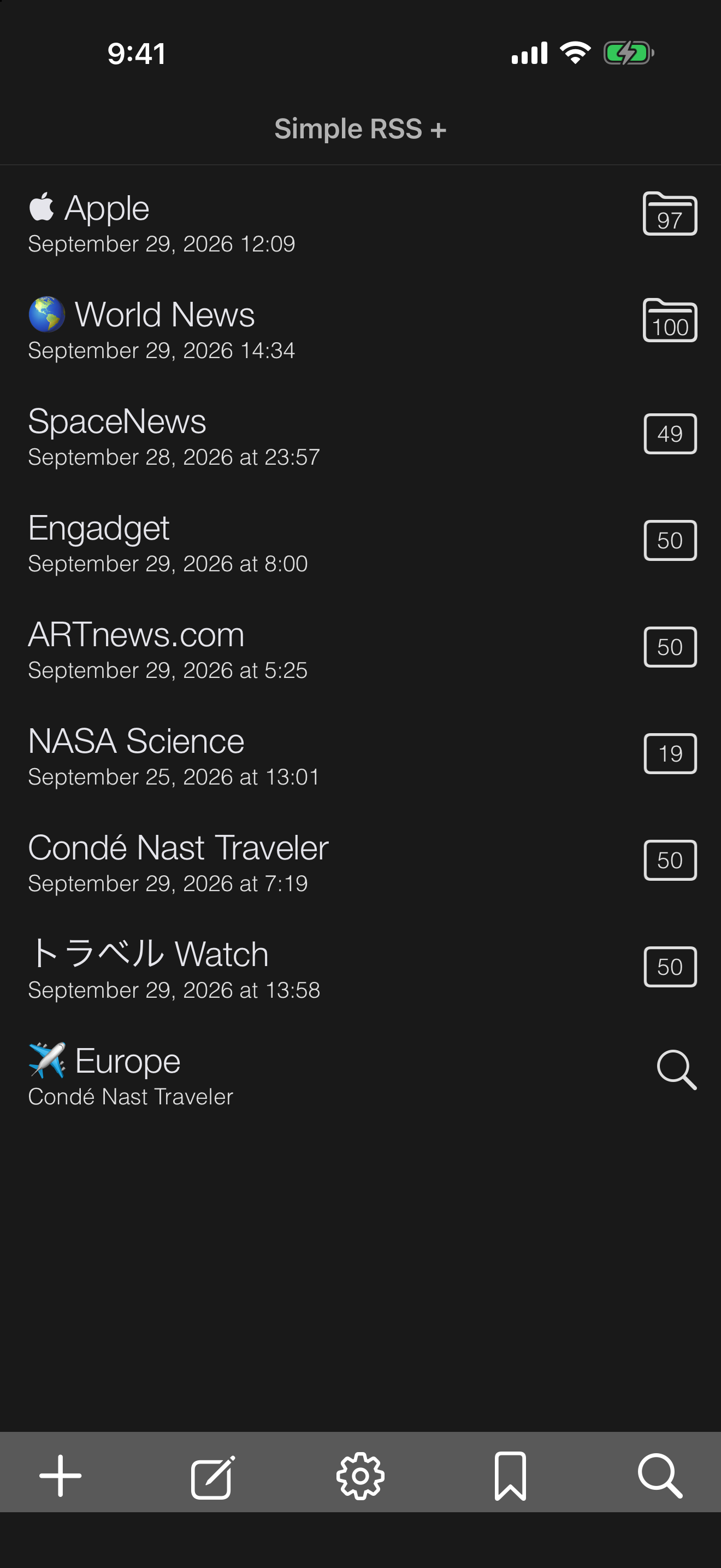 Terminal theme feed list in chrome